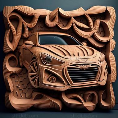 3D модель Hyundai Veloster (STL)